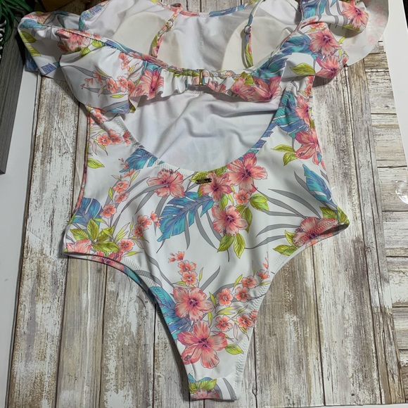 ‼️RAISINS CHEEKY RUFFLE One Piece Swim Size XL‼️ - Picture 7 of 16